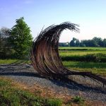 Kunstweg Rednitzhembach Wandern die Welle Kunstwerke