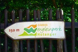 wegweiser wengleinpark eschenbach pommelsbrunn 