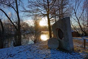 kunstweg rednitzhembach im winter