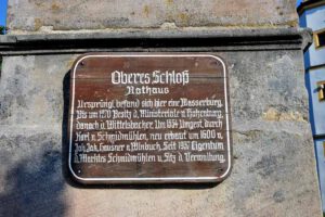 oberes schloss schmidmühlen in der oberpfalz