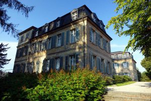 Bayreuth Schloesser und Burgen Donndorf Schloss Fantaisie Ansicht Parkanlage