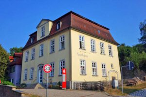 ritterhaus rügland im landkreis ansbach beim wasserschloss rügland