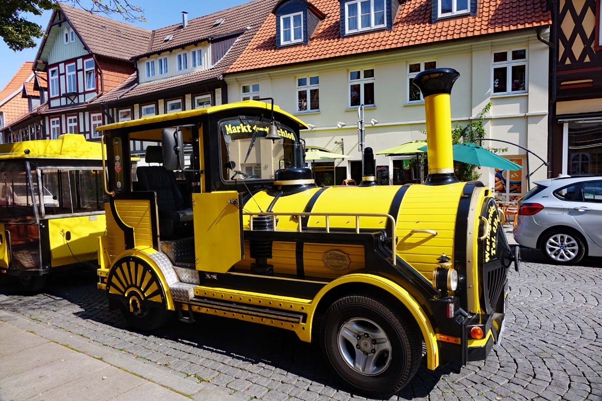 Schlossbahn in Wernigerode im Harz
