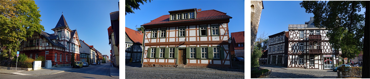 Fachwerkhäuser in Wernigerode im Harz
