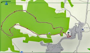 Die schönsten Wanderwege im Fränkischen Seenland - Teil 2 10 schlossberg rundweg heideck karte