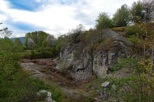 Geotop Gipsbruch Endsee im Landkreis Ansbach 