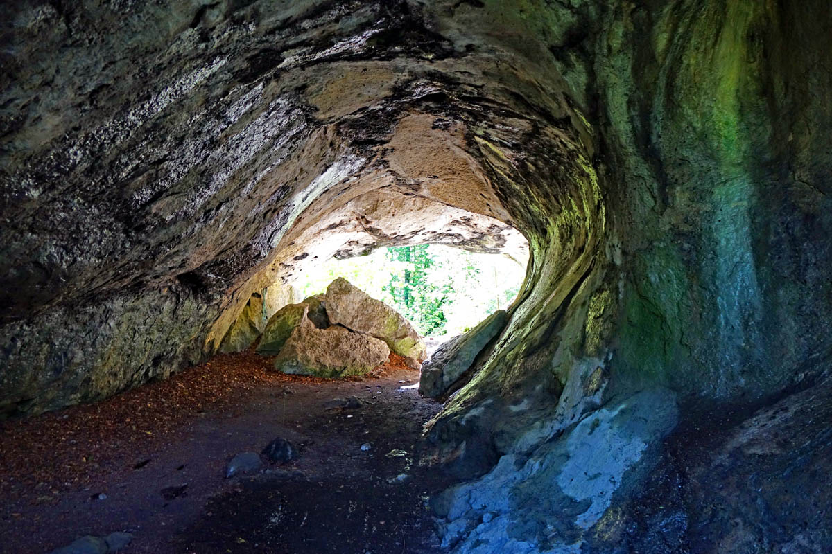 geotope oberfranken höhle quackenschloss