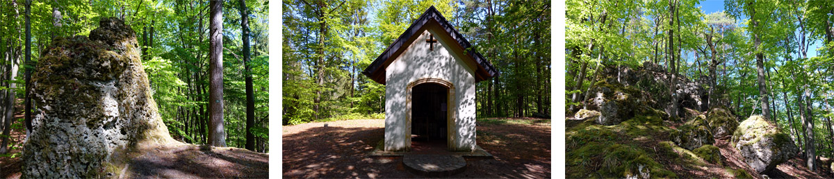 Kapelle bei Hartenstein im Veldensteiner Forst