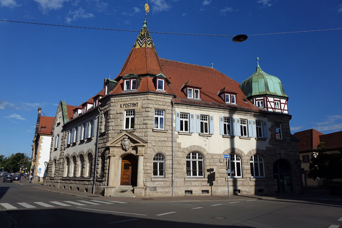 kaiserliches Postamt in weissenburg bayern altmuehltal fraenkisches seenland mittelfranken entdeckertour