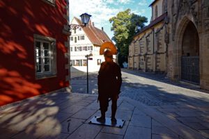 sehenswertes stadt weissenburg bayern altmuehltal roemer statue roemermuseum reichsstadtmuseum
