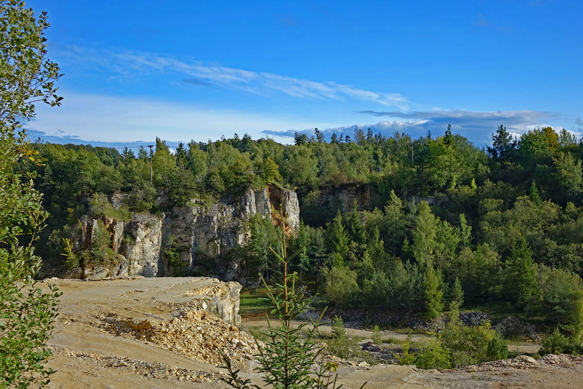 Steinbruch-Panorama-Rundweg 4 bei Solnhofen