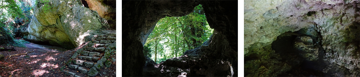 versteckte höhle beim klösterl kelheim weltenburger enge