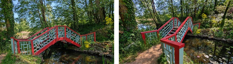 SCHLOSSPARK DENNENLOHE 4 brücke schlosspark dennenlohe