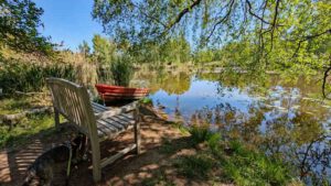 SCHLOSSPARK DENNENLOHE 19 bank rotes boot schlosspark dennenlohe