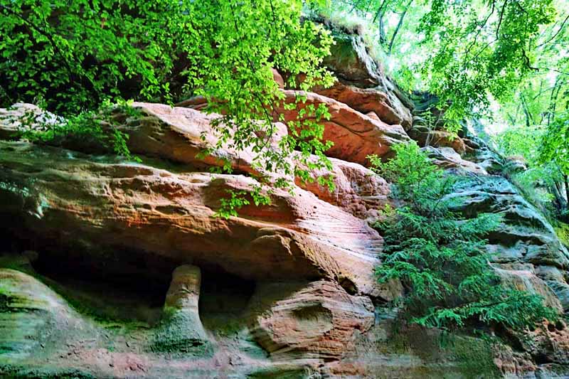 Geheimnisvolle Gräben, Schluchten und Klammen in Franken 5 wanderung schluchten klammen franken