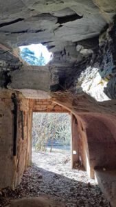 keller vorratsraum sandstein schwarzachklamm