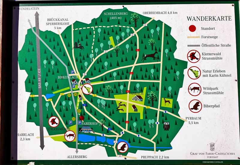 FABERHOF PYRBAUM 4 infotafel faberhof pyrbaum wege wandern