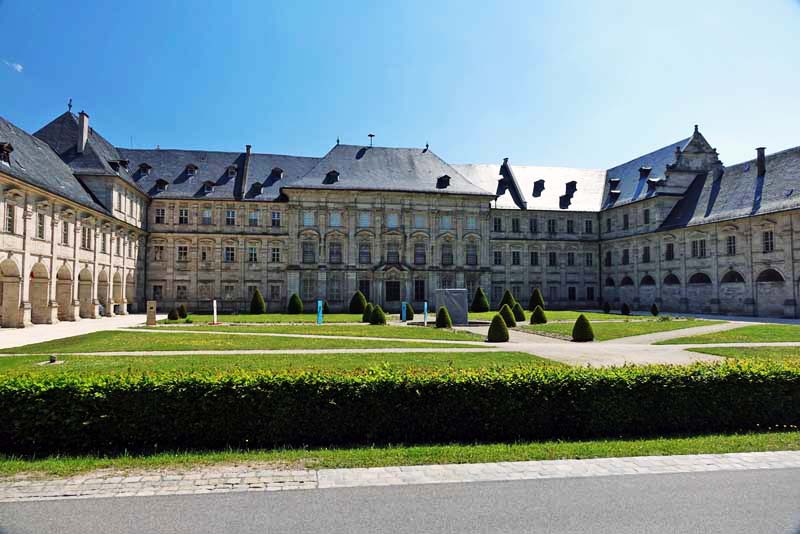 KLOSTER EBRACH (Landkreis Bamberg) 3 zisterzienserkloster ebrach garten steigerwald bamberg