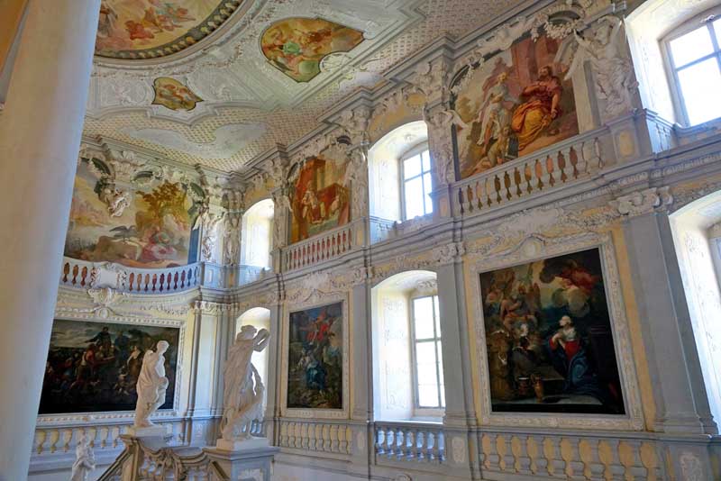 KLOSTER EBRACH (Landkreis Bamberg) 17 kloster ebrach historisches treppenhaus besichtigung führung