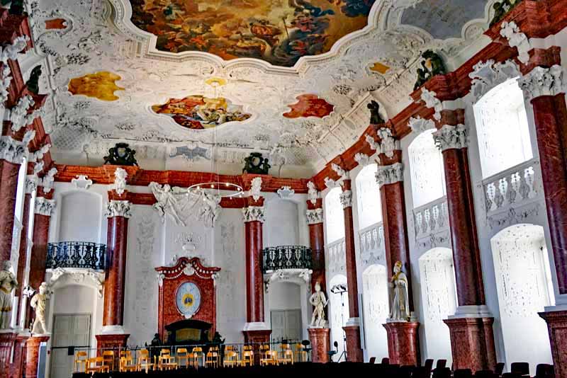 KLOSTER EBRACH (Landkreis Bamberg) 18 kloster bamberg würzburg steigerwald ebrach kaisersaal