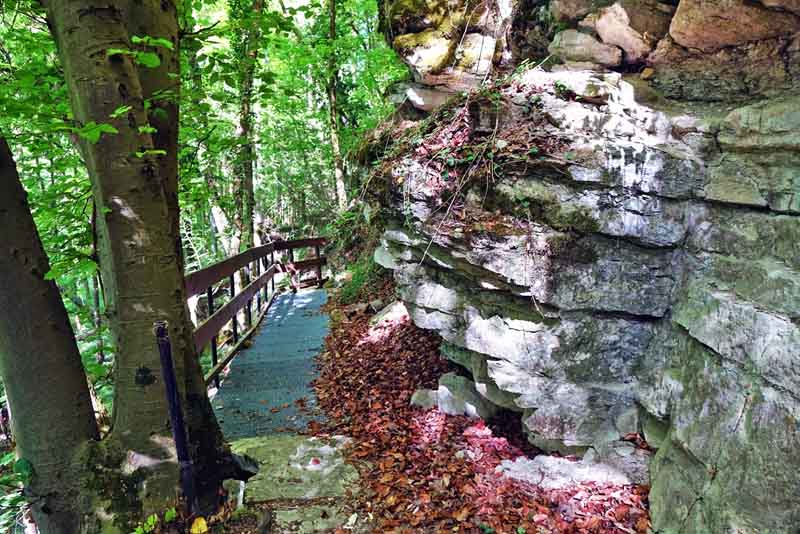 Geheimnisvolle Gräben, Schluchten und Klammen in Franken 15 ritterschlucht wengleinpark wandern nürnberger land hersbruck