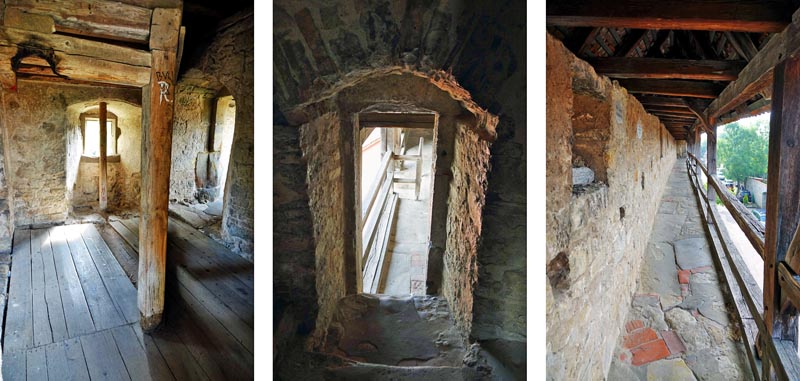 TURMWEG IN ROTHENBURG OB DER TAUBER 12 begehbare stadtmauer rothenburg
