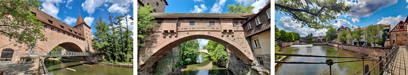 ALTSTADT NÜRNBERG 20 kettensteg nürnberg pegnitz altstadt