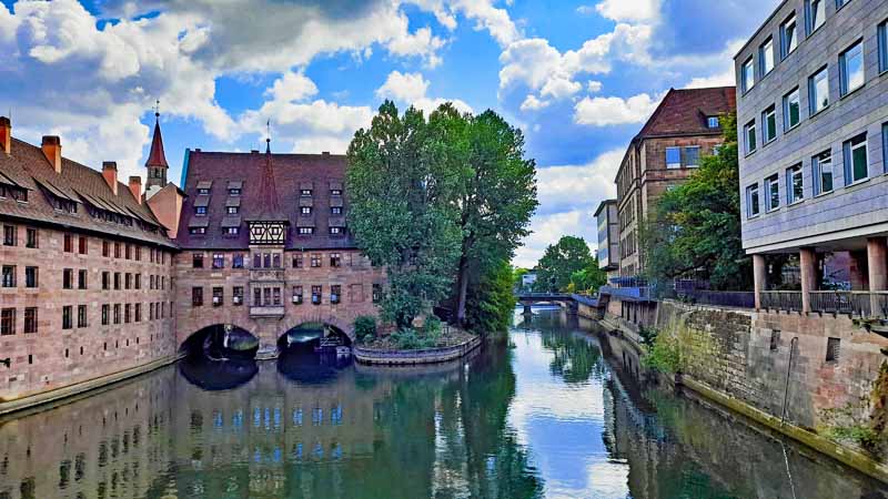 ALTSTADT NÜRNBERG 23 pegnitzufer heilig geist spital nürnberg