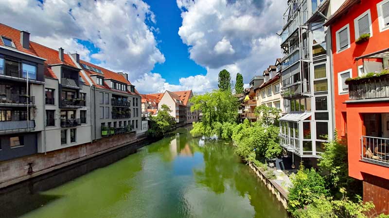 ALTSTADT NÜRNBERG 25 pegnitz nürnberger altstadt spaziergang