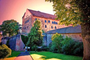 burggarten kaiserburg nürnberg bürgermeistergarten
