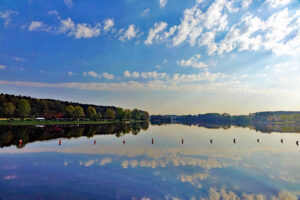 rundwanderung kleiner rothsee kinderwagen buggy