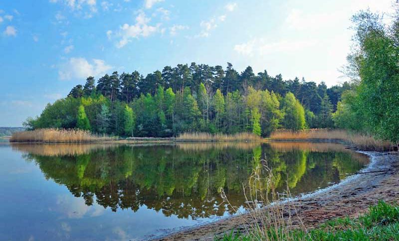 fränkisches seenland rothsee wandern bayern