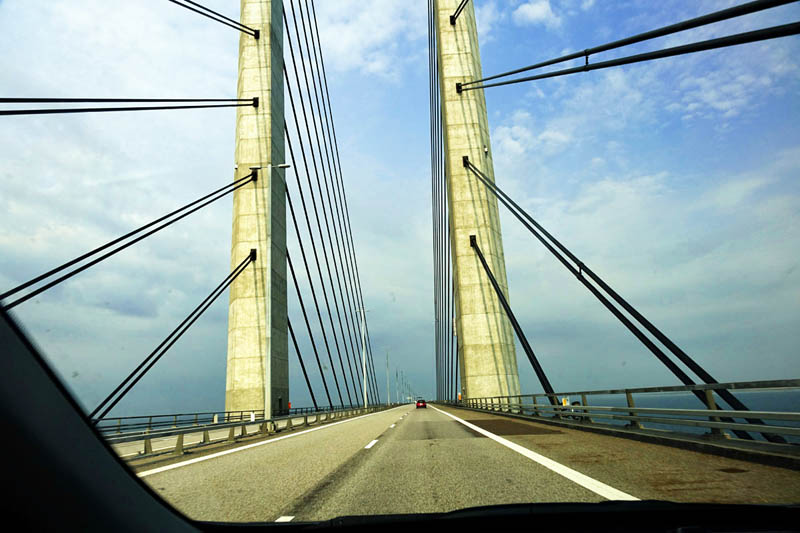 Anreise nach Schweden 3 schweden mit dem auto maud brücke tanken