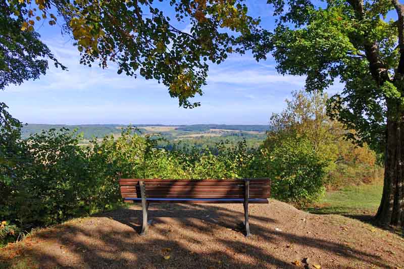 SCHLOSS SCHILLINGSFÜRST 8 aussicht kardinalsgarten schloss schillingsfürst mittelfranken