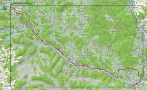 Die 10 schönsten Wanderungen in der Oberpfalz 17 wacholderwanderweg gesamt strecke karte