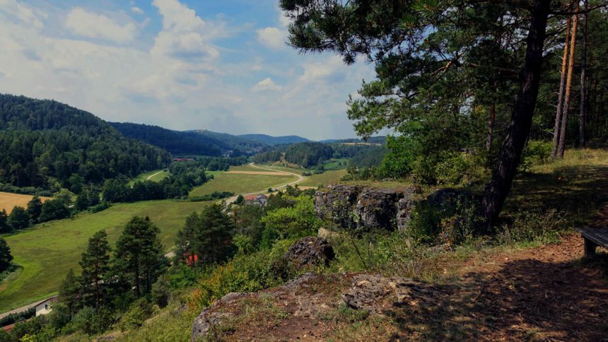 wacholderwanderweg bayern oberpfalz lauterachtal toskana