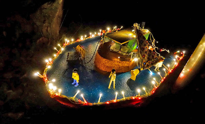 Lichterschiffchenfahren in Rednitzhembach 2 lichterschiffchenfahren rednitzhembach kinder advent