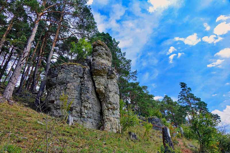Wacholderwanderweg Teil 1 (Schmidmühlen - Hohenburg) 18 felsen oberpfälzer toskana wacholderwanderweg wandern bayern
