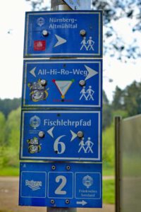 wanderwege rothsee mittelfranken