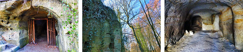 Wallenstein-Rundwanderweg Altdorf (Lk Nürnberger Land) 5 löwengrube felsenkeller altdorf wallensteinweg geotop