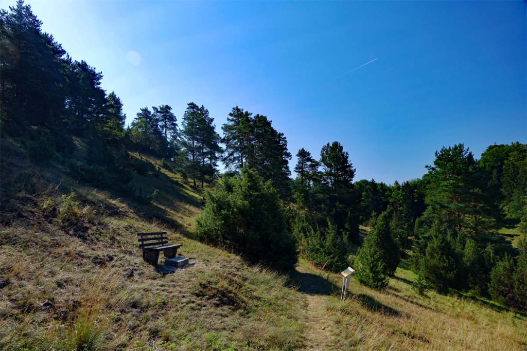 Wandern Wacholderwanderweg Schmidmuehlen Hohenburg Kastl Toskana Oberpfalz Bayern