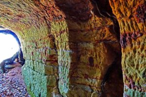 Geschichtsdorf Landersdorf und Keltenweg (Lk Roth) 21 felsenkeller bunt sandstein altmühltal thalmässing