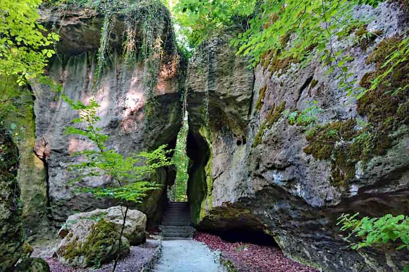 FELSENGARTEN SANSPAREIL 14 geotope in oberfranken felsengarten sanspareil