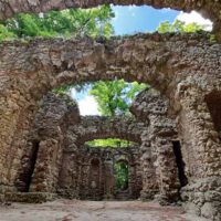 Noch mehr Höhlen und Felsen - Die schönsten Geotope in Oberfranken 1 schloss garten park bayreuth wonsees felsengarten sanspareil ruinentheater