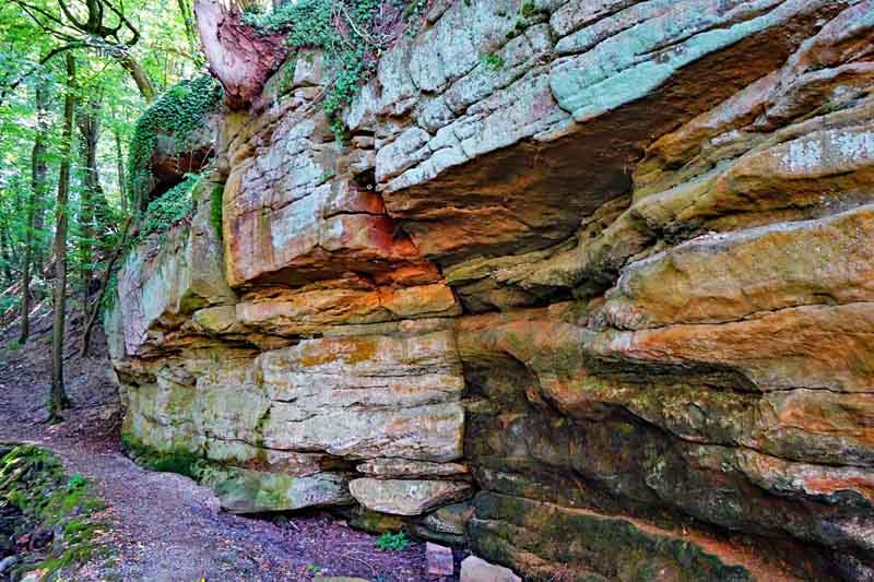 Die schönsten Wanderungen in Oberfranken - Teil 1 10 salamanderweg eckersdorf bayreuth oberfranken schloss fantaisie