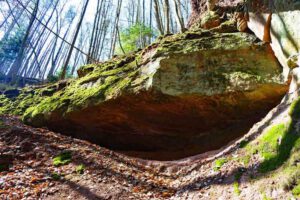 Massendorfer Schlucht bei Spalt (Lk Roth) 8 sandstein schlucht massendorfer klamm seenland wandern