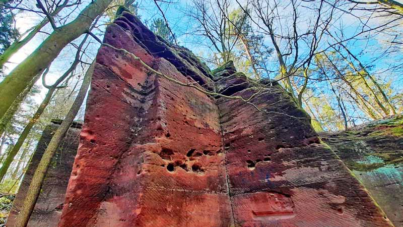 Ausflüge und Sehenswürdigkeiten in Nürnberg 16 nürnberg schmausenbuck geotop steinbruch