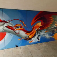 streetart rundgang nürnberg langwasser mural graffiti