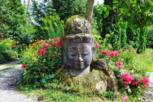 NEPAL HIMALAYA PARK (Landkreis Regensburg) 7 buddha statue nepal himalaya park bayern