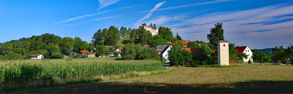 Zauberwald-Orchideenweg Lichtenegg (Oberpfalz) 6 burgruine lichtenegg birgland